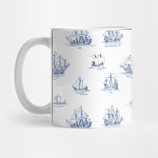 Vintage Sail Ships Mug